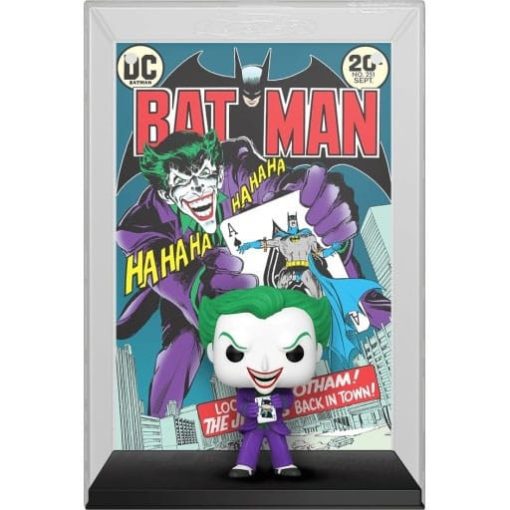 Funko POP! DC Comic Cover Joker- Back in Town 9 cm