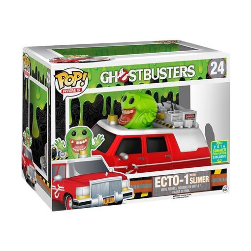 Funko pop! ghostbusters Ecto-1 with slimer (2016 SDCC exclusive)  (24)