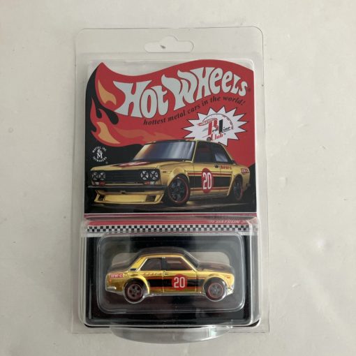 HOT WHEELS RLC ‘71 Datsun 510 Gold #04703/15000