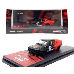  Inno64 1:64 LBWK Mazda RX3 Savanna Advan Livery Diecast Car IN64-LBWKRX3-02