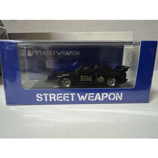 Street Weapon - BMW E30 - Boss - DIECAST 1:64 
