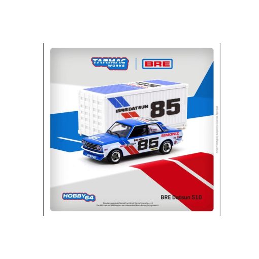 Tarmac T64-052-BRE85 Datsun 510 Trans-Am 2.5 Championship 1972 1:64