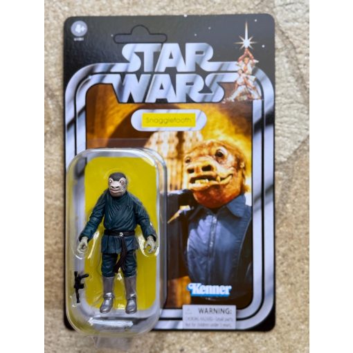 BLUE Snaggletooth Cantina Adventure Alien VC379 VINTAGE Collection Star Wars