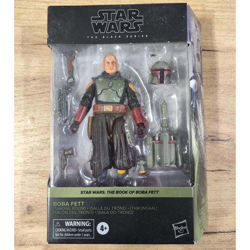 star wars black series  boba fett (throne room) 15cm