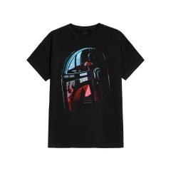  cesdá star wars mandalorian Helmet Reflection - T-Shirt gyerek poló 8 éves