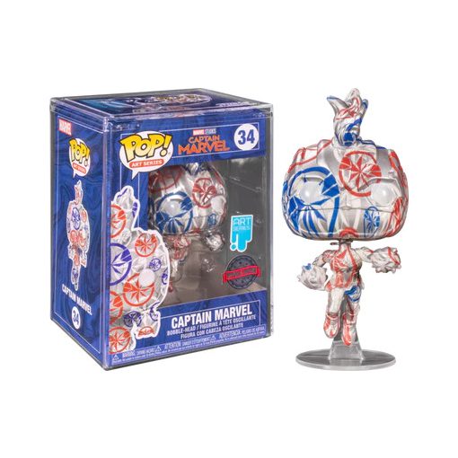 Funko POP! Marvel Captain Marvel Art Series Special Cptain Marvel  (34) 9cm