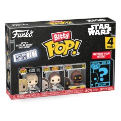 funko pop! Bitty  Star Wars 4-Pack Luke, Ben, Jawa  2,5 cm