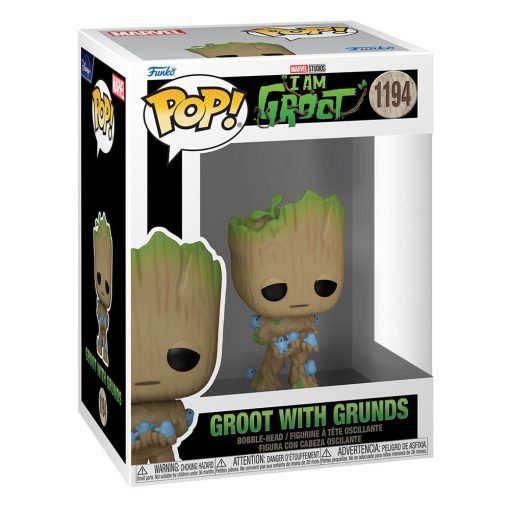 funko pop! I Am Groot  Groot w/ Grunds 9 cm (1194)