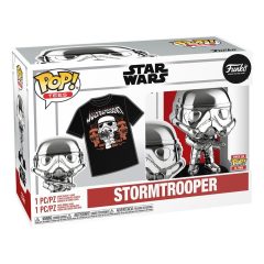 funko pop Star Wars  Stormtrooper pop figura & póló (s)