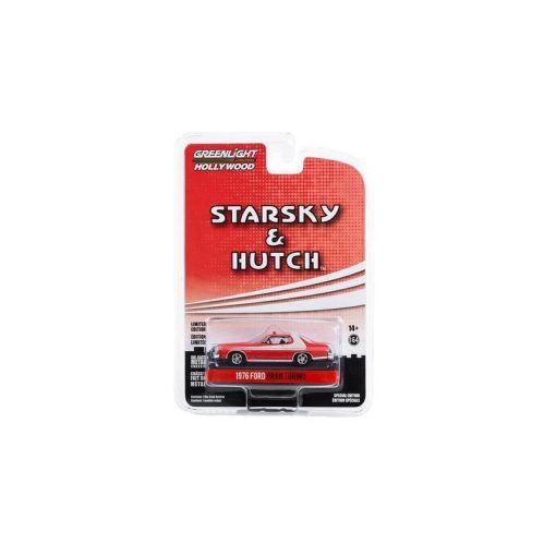 FORD Gran Torino - Crashed Version - 1976 - Starsky & Hutch - Greenlight 1:64