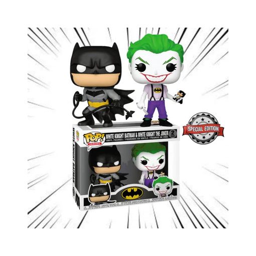 Funko POP! White Knight Batman & White Knight The Joker (2Pack) (Special)   9cm