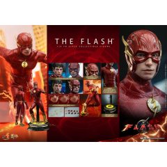   előrendelhető hot toys The Flash  Movie Masterpiece  1/6 The Flash 30 cm