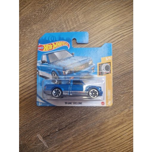 hot wheel gmc 91 syclone (kék)