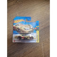  hot wheels 76 greenwood corvette (sárga)