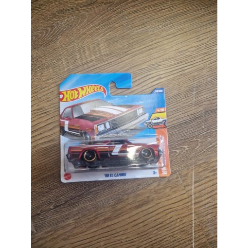 hot wheels 80 el camino (bordó)