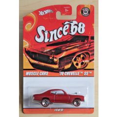   Hot Wheels 2007 Since '68 Muscle Cars Red 1970 Chevelle SS 