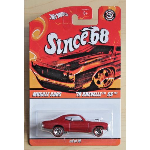 Hot Wheels 2007 Since '68 Muscle Cars Red 1970 Chevelle SS 