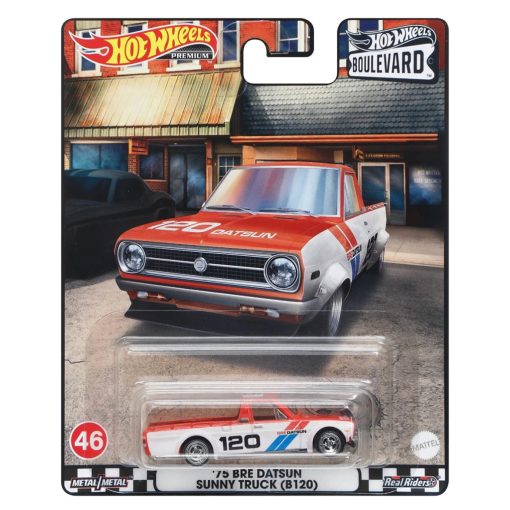 '75 BRE Datsun Sunny Truck B120 Boulevard Series 2022 46 Hot Wheels HCR11