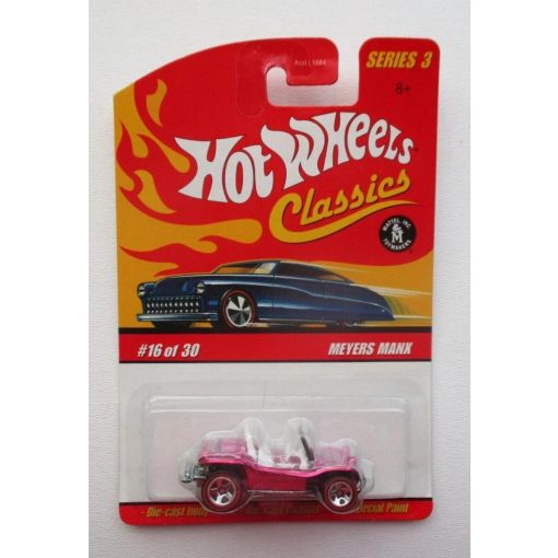 2007 Hot Wheels Classics Series 3 Meyers Manx Pink 16 of 30