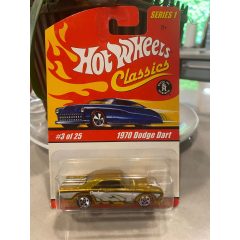  Classics Series 1 Hot Wheels #3 1970 Dodge Dart gold