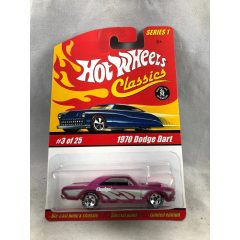  Classics Series 1 Hot Wheels #3 1970 Dodge Dart pink