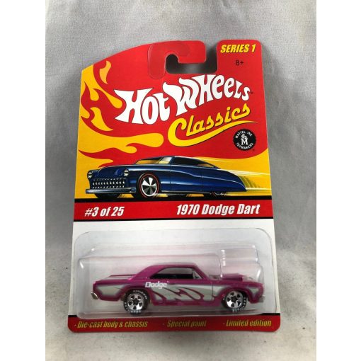  Classics Series 1 Hot Wheels #3 1970 Dodge Dart pink