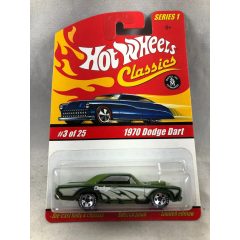 Classics Series 1 Hot Wheels #3 1970 Dodge Dart Olive Green