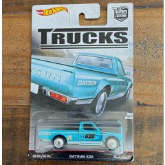   Hot Wheels Car Culture Trucks Datsun 620 Pickup Real Riders 1:64 blue 2021