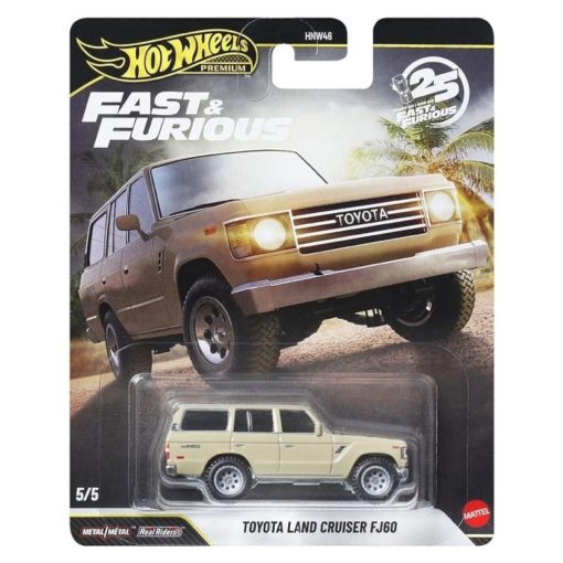Hot Wheels Premium - 2026 Fast & Furious #5 Toyota Land Cruiser FJ60