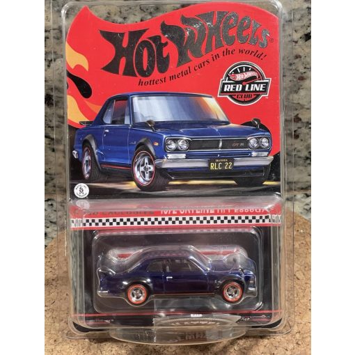 Hot Wheels RLC Exclusive 2022 Membership 1972 Nissan Skyline H/T 2000 GT-R 