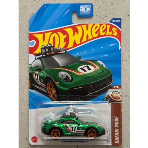 2024 Hot Wheels PORSCHE 911 RALLYE SUPER TREASURE HUNT Safari Mode STH rally ( LONG CARD )