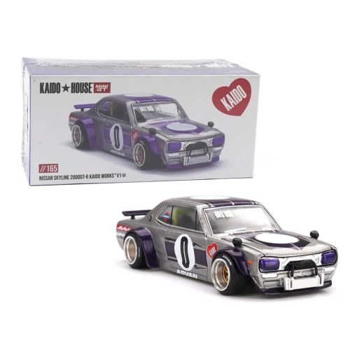 Kaido House x Mini GT 1:64 Nissan Skyline 2000GT-R (KPGC10) Kaido Works V1 #165
