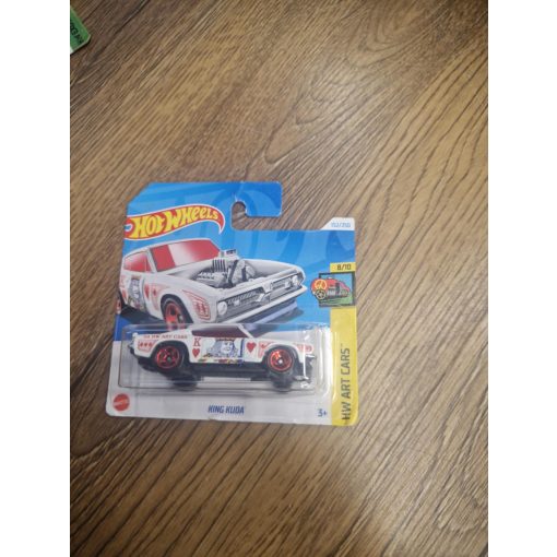 Hot wheels King kuda (fehér)