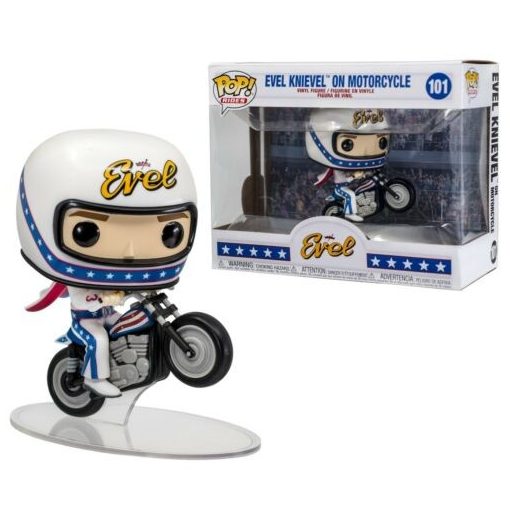 FUNKO POP! Evel Knievel on Motorcycle (101) 9cm