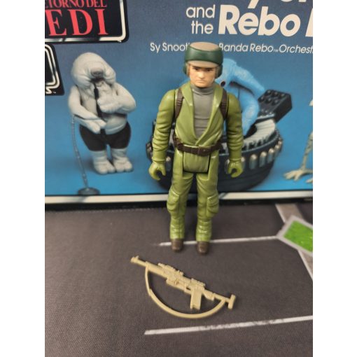 1983 Vintage Kenner Star Wars Rebel Commando Endor Hong Kong Loose complette