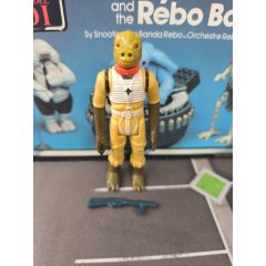   Vintage 1980 Kenner Bossk Bounty Hunter Star Wars Action Figure Loose 