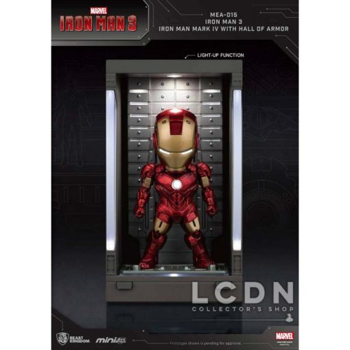 marvel iron man 3 beast kingdom mini egg attack 8cm