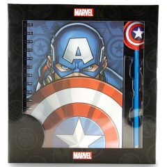 marvel captain america füzet & ceruza