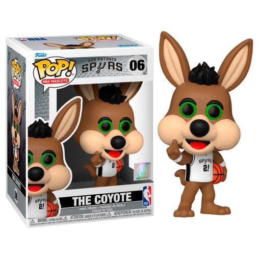 Funko POP! NBA  San Antonio Spurs The Coyote  (06) 9cm