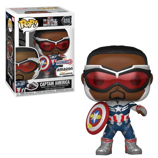 Funko POP! Marvel The Falcon and the Winter Soldier Captain America   (818) 9cm