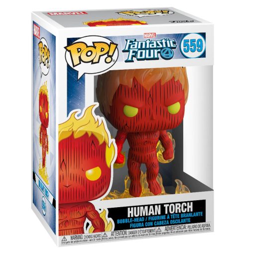 Funko POP! Marvel Fantastic Four Human Torch (559) 9cm
