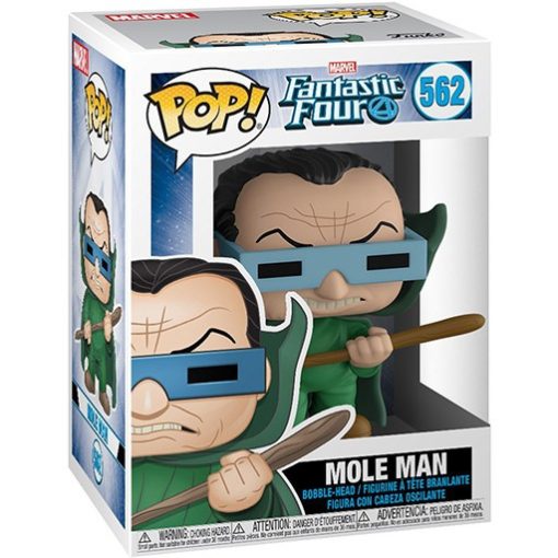 Funko POP! Marvel Fantastic Four Mole Man (562) 9cm