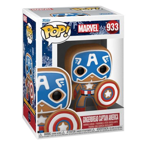 Funko POP! Marvel Gingerbread Captain America (933) 9cm