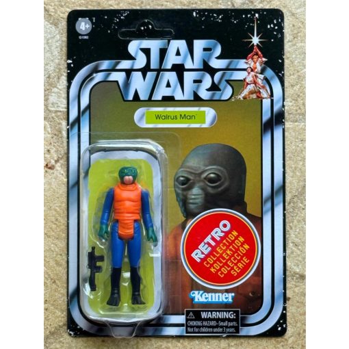 Walrus Man Ponda Baba Figur Retro Vintage Sammlung Star Wars