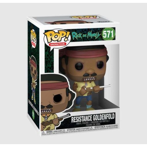 Funko POP! Rick and Morty Resistance Goldenfold (571) 9cm
