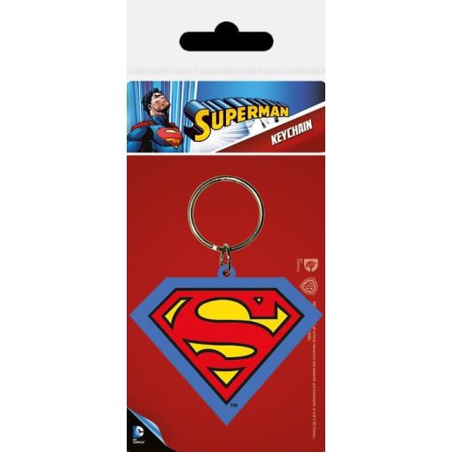DC Superman Logo Kulcstartó