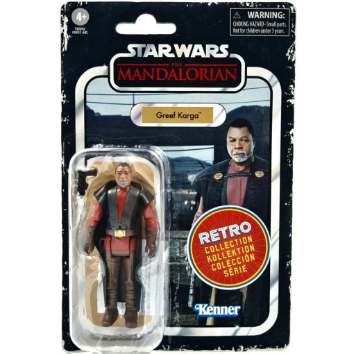 GREEF KARGA FIGURE STAR WARS THE MANDALORIAN 2020 RETRO COLLECTION HASBRO