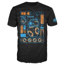 Star Wars Pop! Tees BB-8 Blueprint [42] L