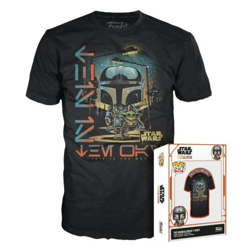 Star Wars The Mandalorian POP! Tees T-Shirt The Mandalorian S