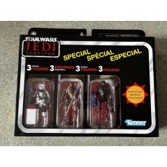   Star Wars TVC Vintage Collection Jedi Survivor Special Action Figure Set 3 Pack